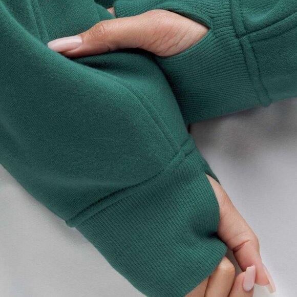 Lululemon Scuba Oversized Pullover *Wordmark Storm Teal (NWT) - Picture 4 of 10